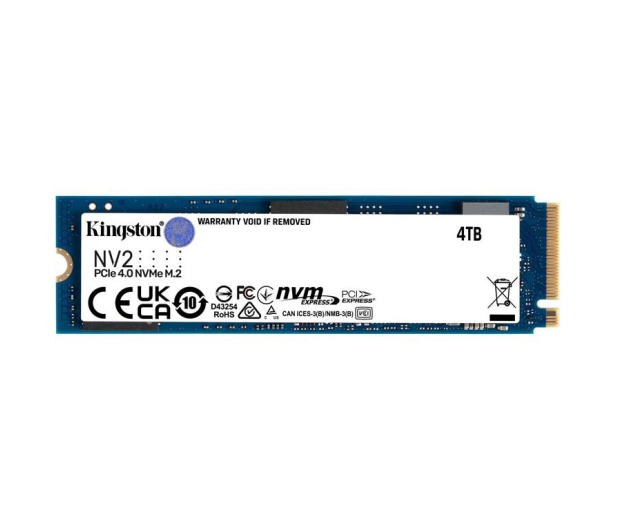 Kingston 4TB M.2 Gen4 PCIe NVMe NV2 - 1129973 - zdjęcie